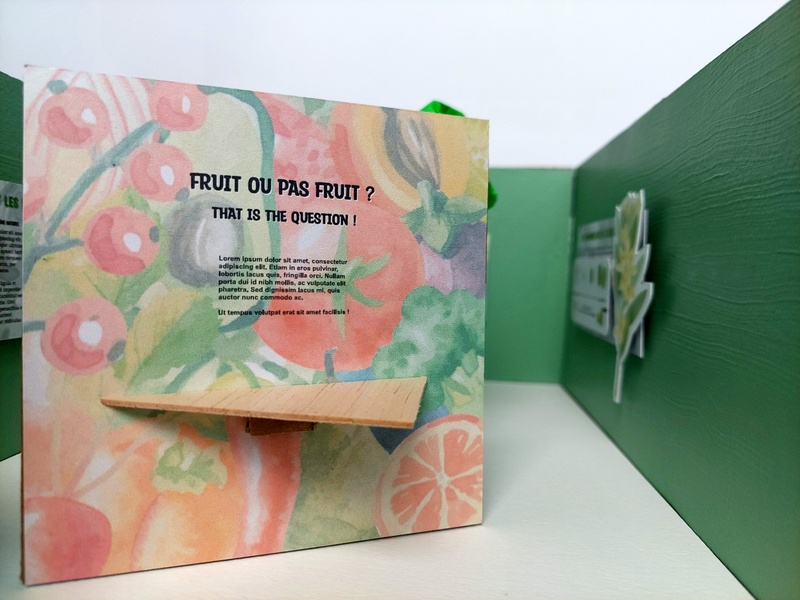 Fruit expo first panel, interactive